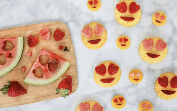 Loved-up Emoji Fruity Faces