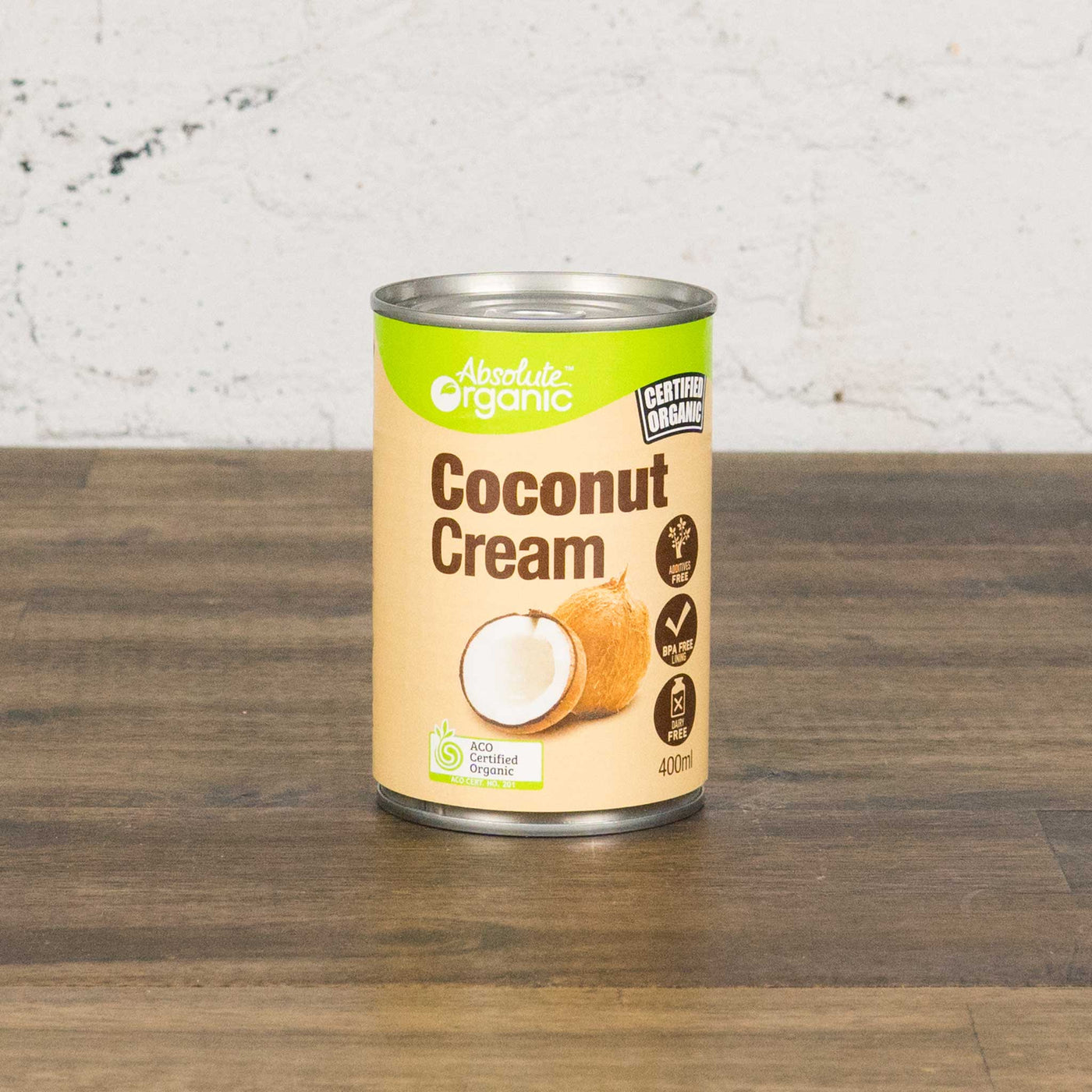 Absolute Organics Coconut Cream Canned