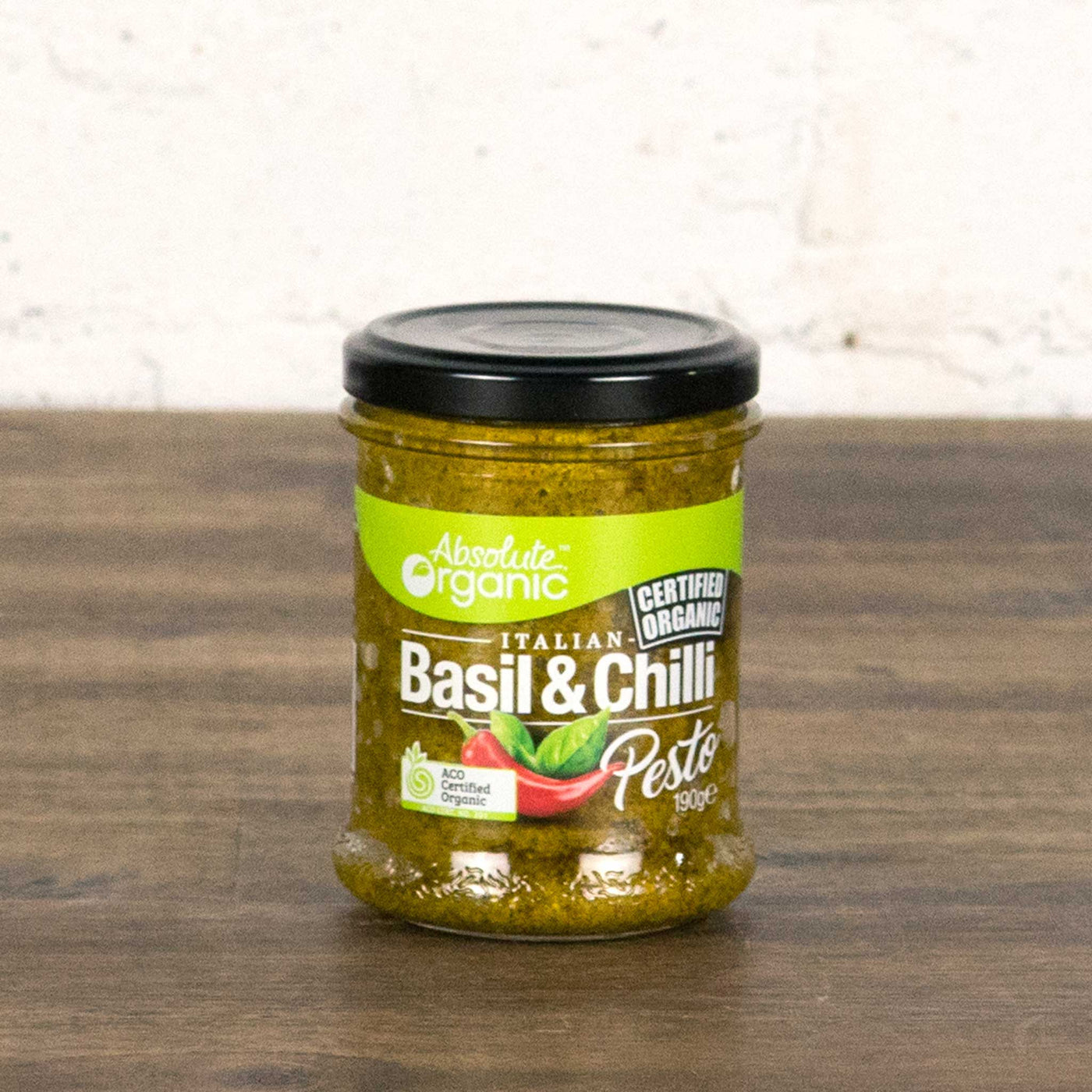 Absolute Organics Basil Chilli Pesto