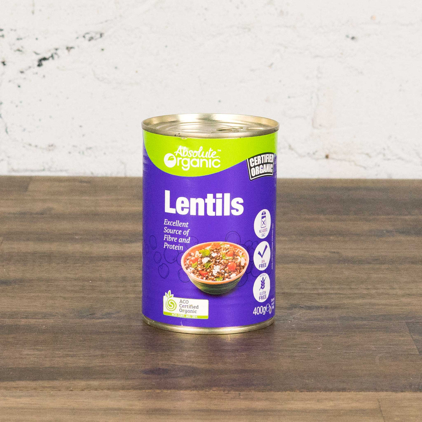 Absolute Organics Lentils Canned