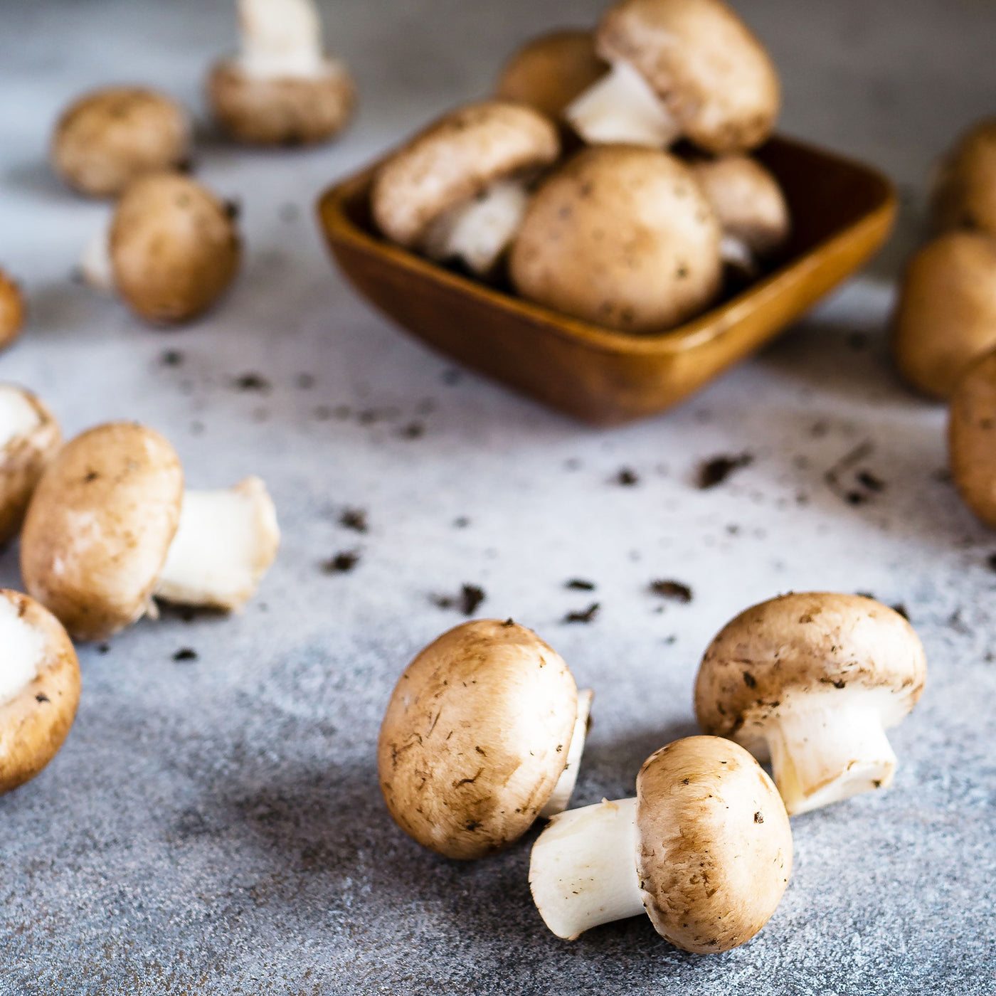 Seasonal Organic Mushrooms White- 180G