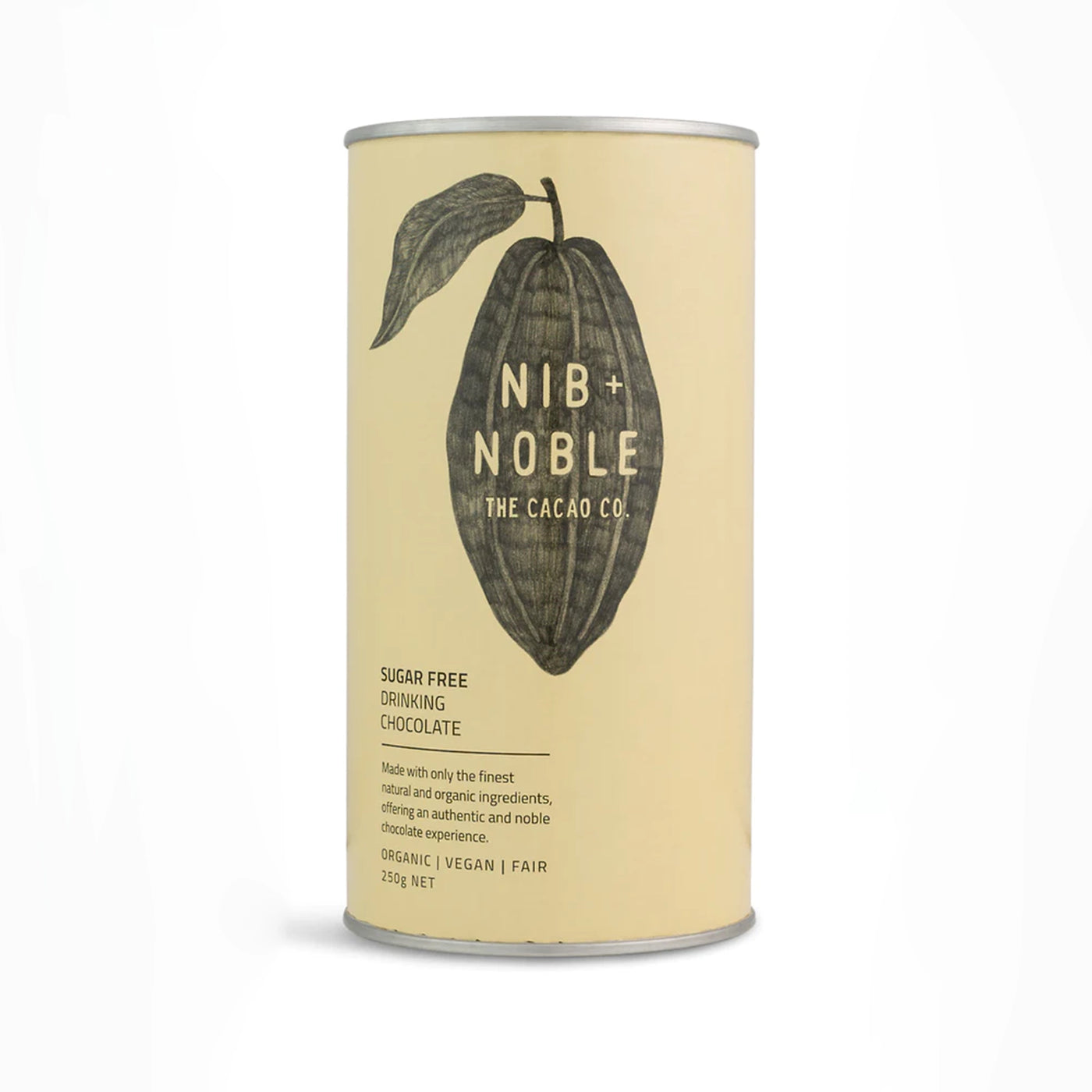 Nib and Noble Organic Drinking Chocolate - Sugar Free