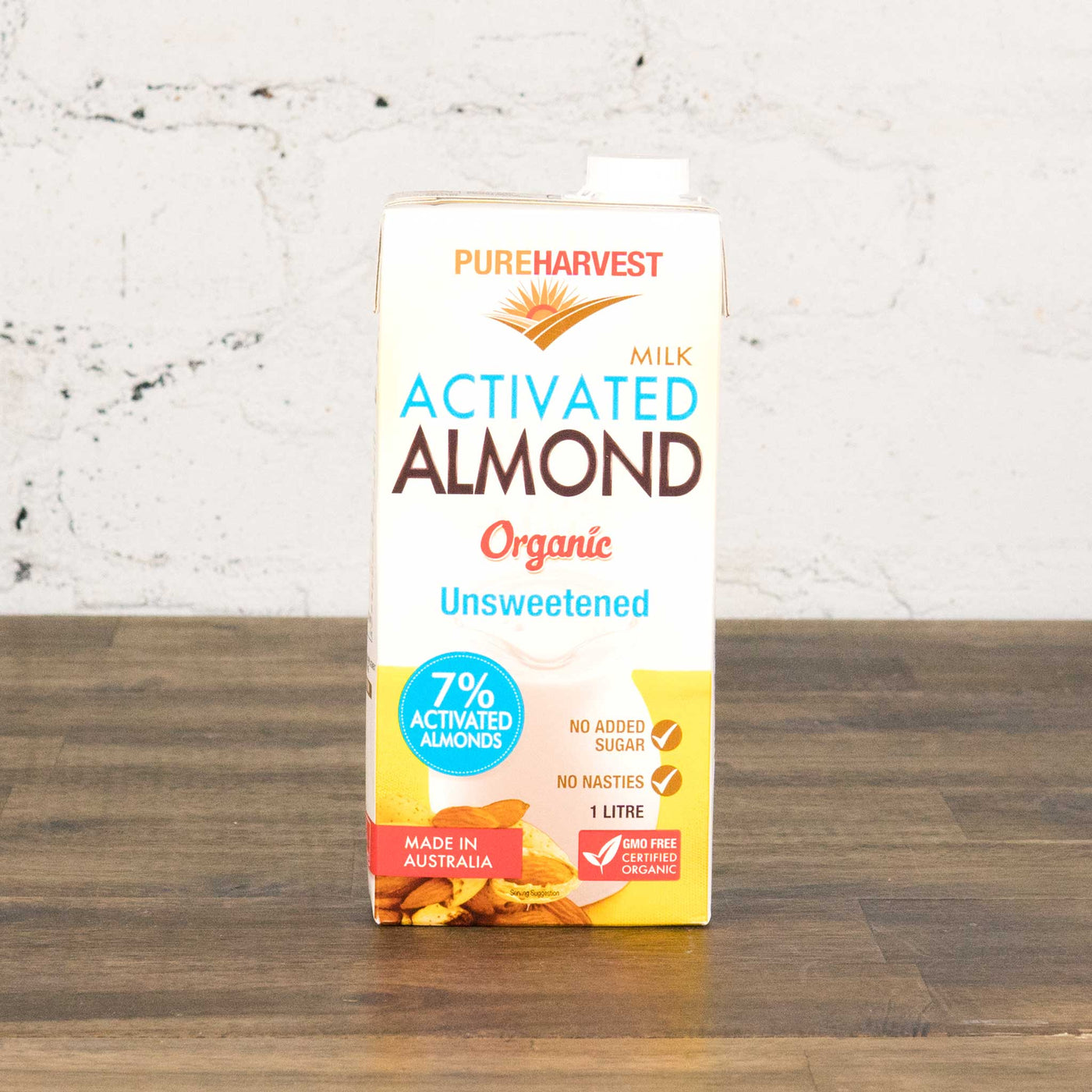 Organic PureHarvest Activated Almond Milk Unsweetened