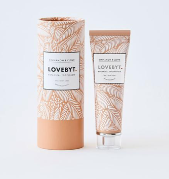 LOVEBYT - vegan - cruelty-free - Australian made natural toothpaste.