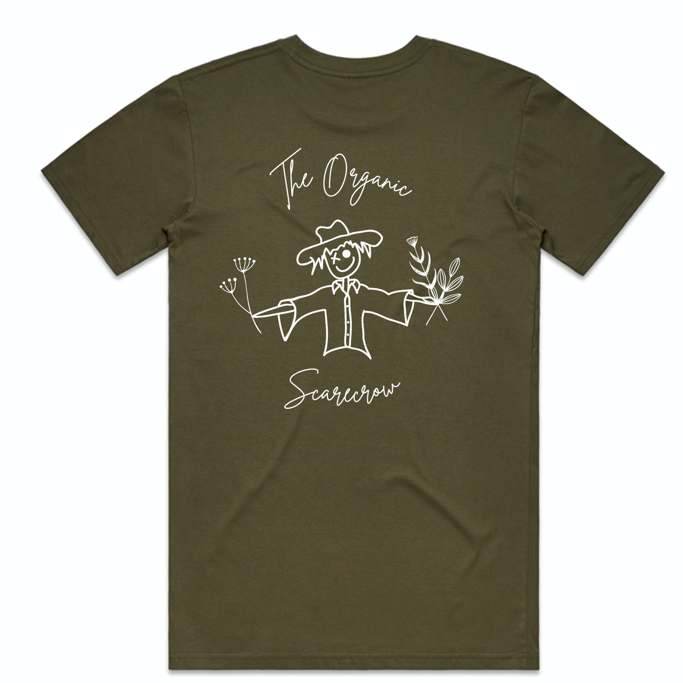 TOS Merch - Scarecrow Summer T-Shirt (Army)